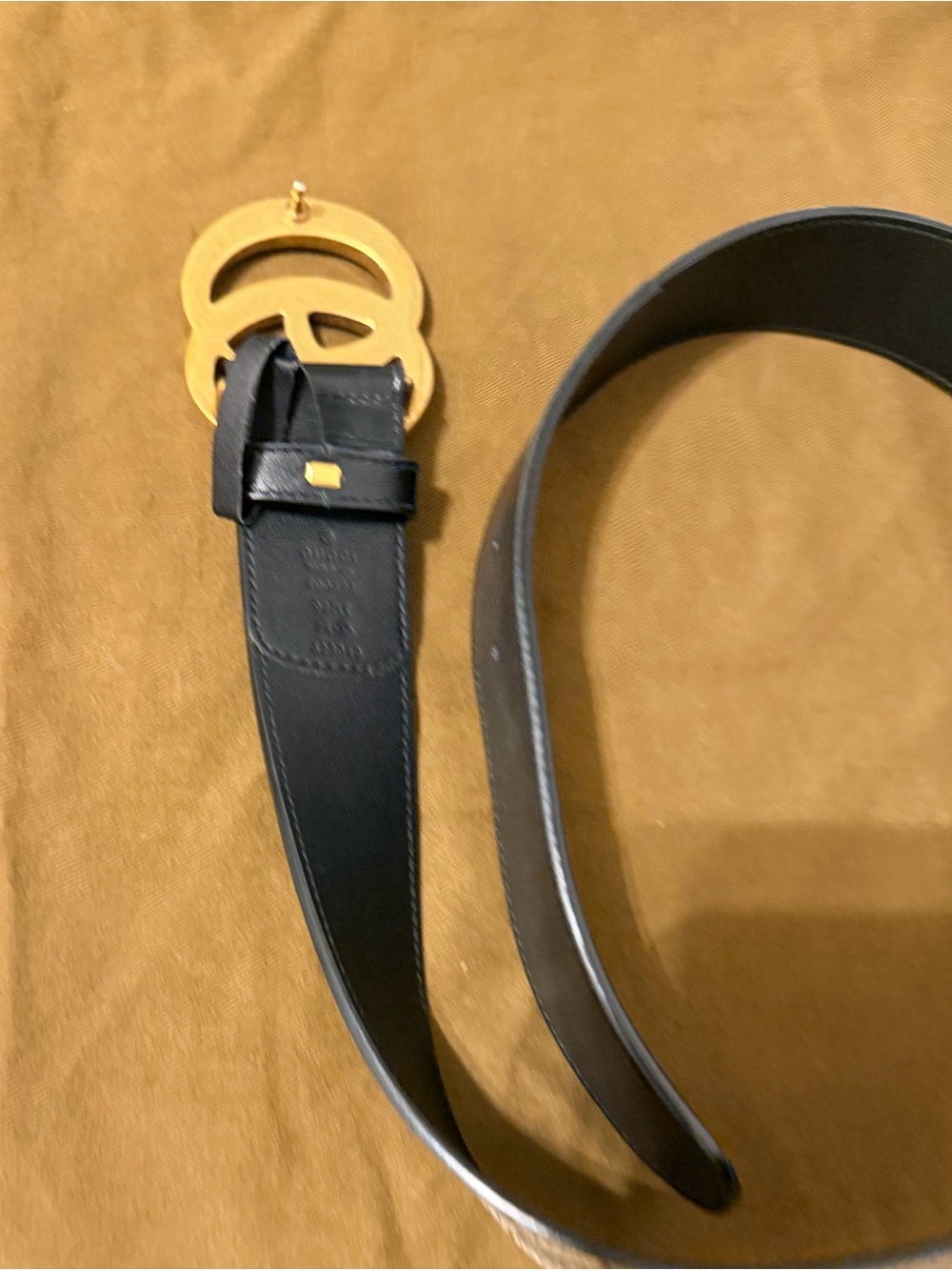 Gucci Black and Gold belt - Picture 8 of 8